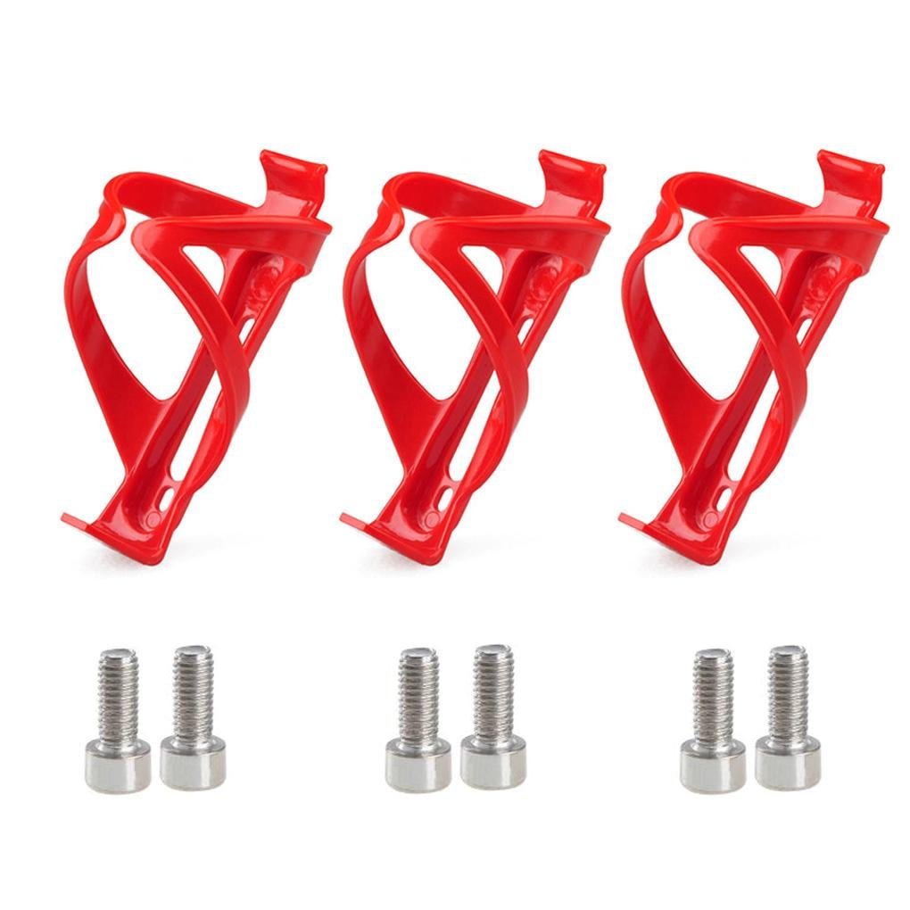 Mountain Bike Bicycle Cycling Plastic Water Bottle Holder Cages