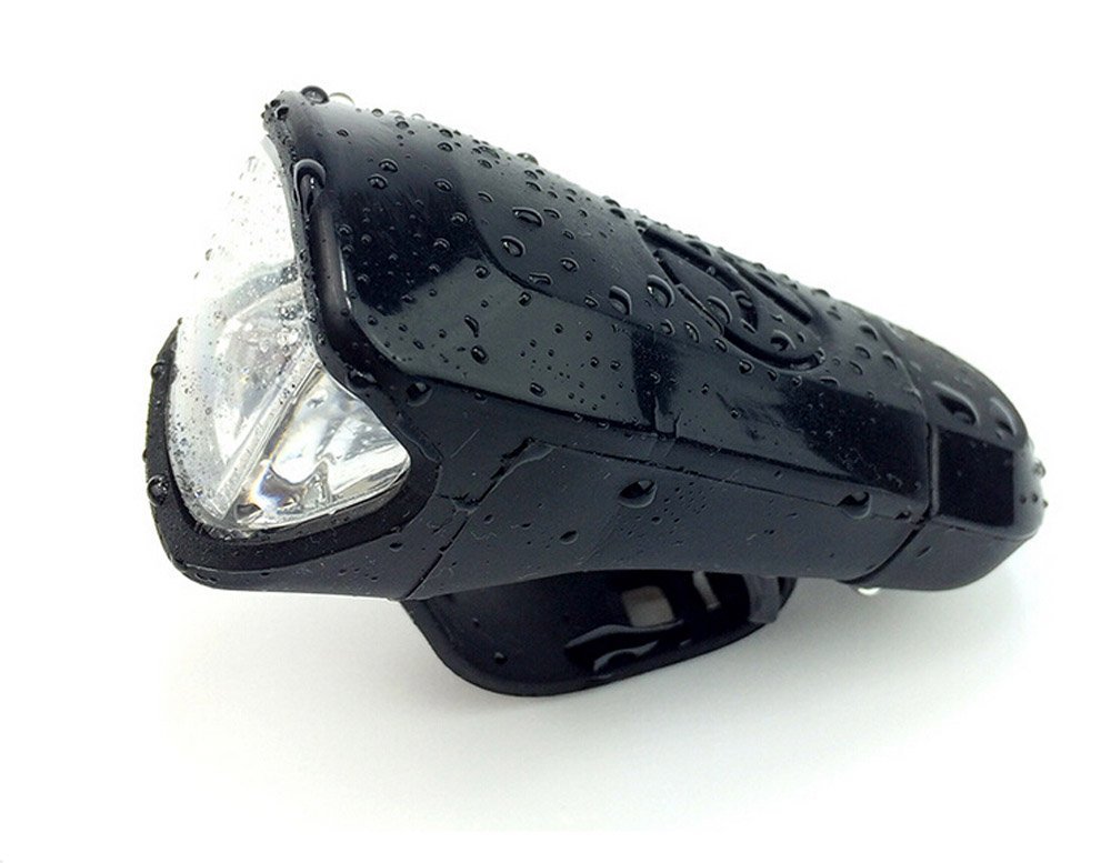 Waterproof Silicone Bike Cycling Bicycle LED Front Headlight