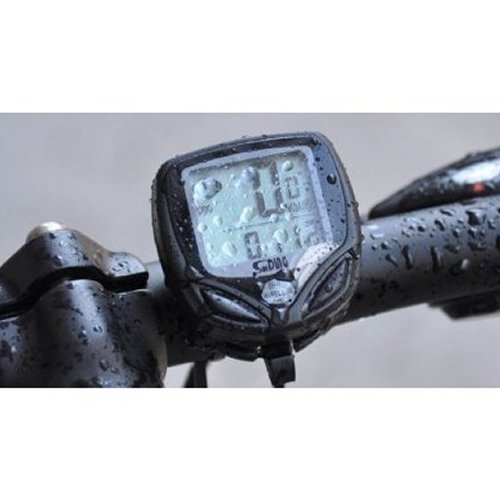 Wireless LCD Bike Computer Speedo Odometer Waterproof Speedomete